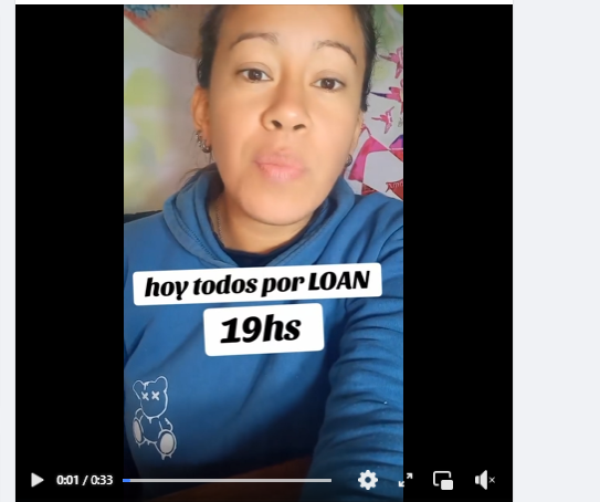 24 de junio | 19 Horas: Yamila Fernández invita a sumarse a la Marcha en Mercedes para Pedir la Aparición con Vida de Loan