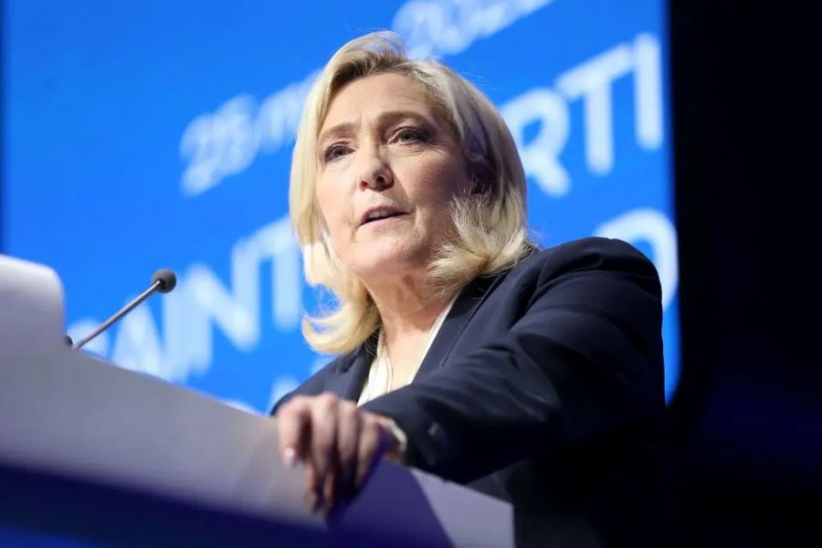 La extrema derecha de Le Pen encabeza la primera vuelta en Francia