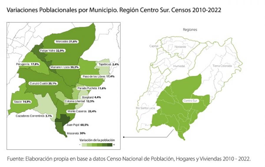 Un 22% el crecimiento poblacional de Corrientes en 12 años